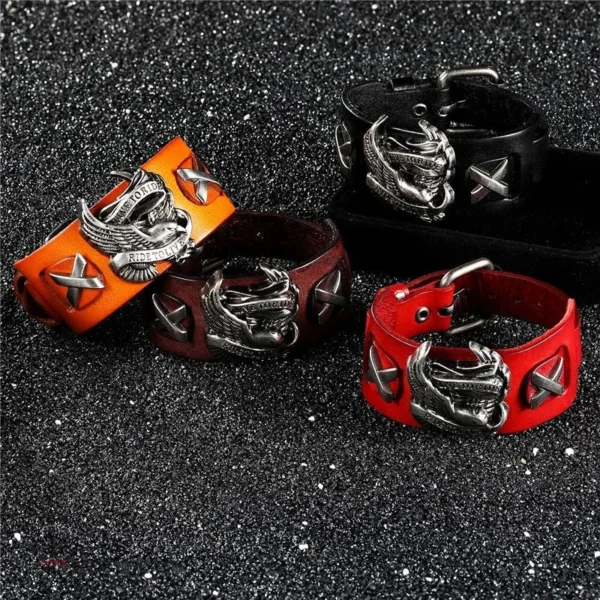 Bracelet Live to ride - hommage à Johnny Hallyday, collection exclusive