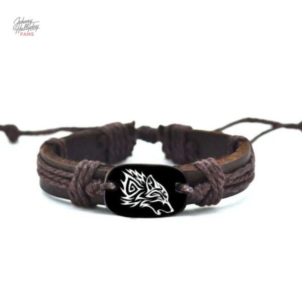 Bracelet Loup Johnny Hallyday - deux styles disponibles