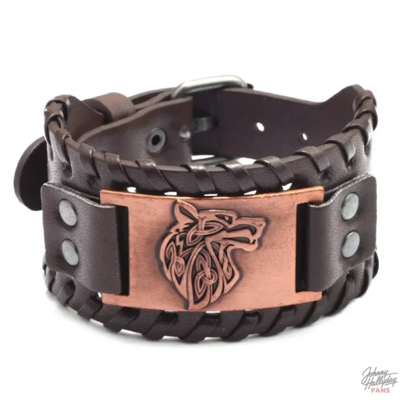 Bracelet Loup Johnny Hallyday - Élégance intemporelle