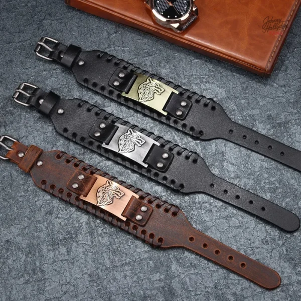 Bracelet Johnny Hallyday - Accessoire inspiré du Loup