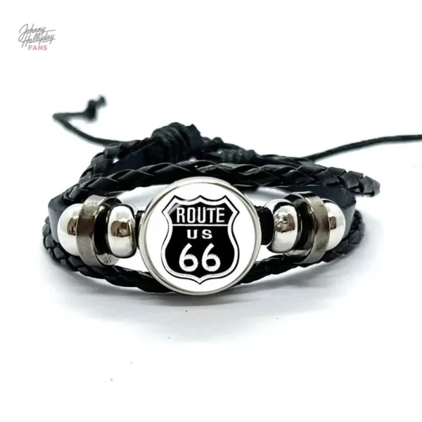 Bracelet Route 66 - Collection Johnny Hallyday
