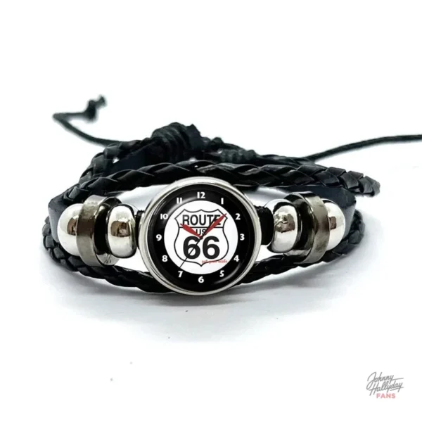 Bracelet Johnny Hallyday - Route 66, accessoire tendance