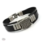 Bracelet Johnny Hallyday Route 66 - Modèle classique