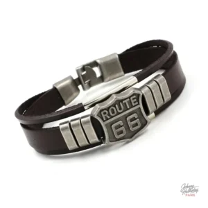 Bracelet Johnny Hallyday - Route 66, design inspiré