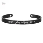 Bracelet Johnny Hallyday Signature - Modèle classique
