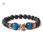 Bracelet de perles Johnny, design inspiré par Hallyday