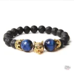 Johnny Hallyday bracelet, modèle Loup en perles