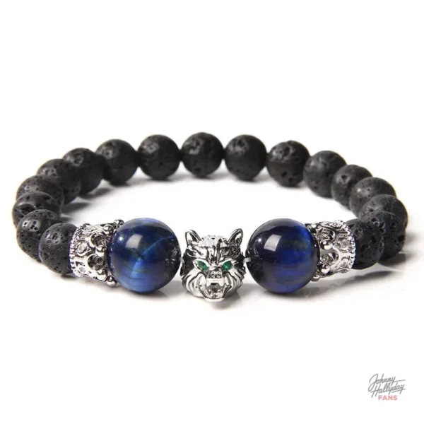 Bracelet Loup, 10 modèles inspirés par Johnny Hallyday