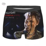 Caleçon Johnny Hallyday style décontracté