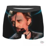 Caleçon Johnny Hallyday modèle coloré