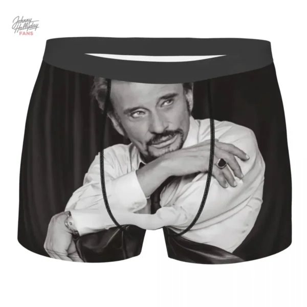 Caleçon Johnny Hallyday coupe moderne