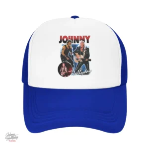 Casquette Johnny Hallyday en noir