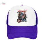 Casquette Johnny Hallyday en jaune