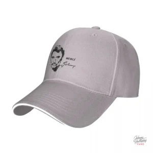 Casquette "Merci Johnny" disponible en cinq coloris variés