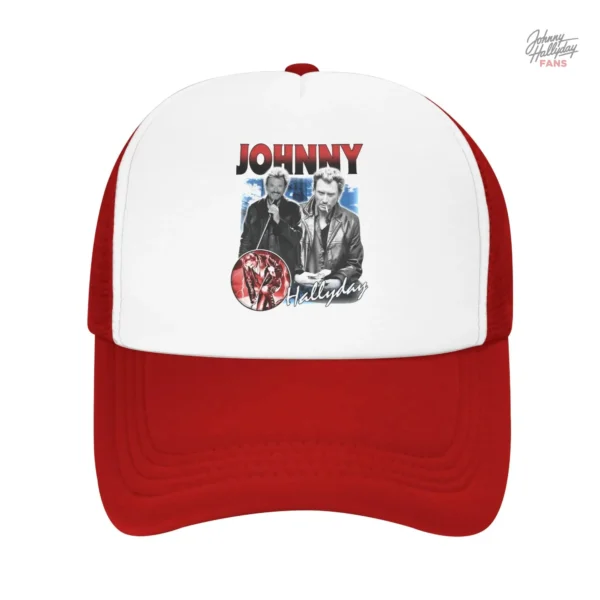 Casquette Johnny Hallyday modèle 2 en plusieurs couleurs