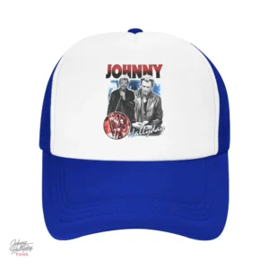 Casquette Johnny Hallyday modèle 2, couleur bleu