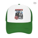Casquette Johnny Hallyday modèle 2, teinte blanche