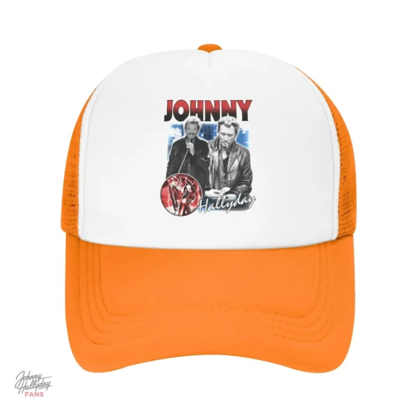 Casquette Johnny Hallyday modèle 2, option grise