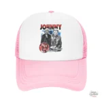 Casquette Johnny Hallyday modèle 2, couleur orange