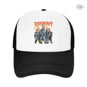 Casquette Johnny Hallyday disponible en bleu marine