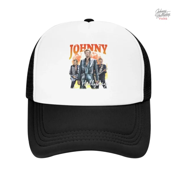 Casquette Johnny Hallyday disponible en bleu marine