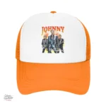Casquette Johnny Hallyday modèle 3 en gris anthracite