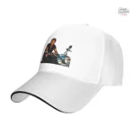 Casquette Motard Johnny Hallyday en rouge