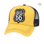 Casquette Johnny Hallyday, design Route 66