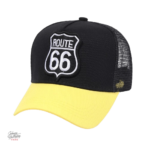 Casquette vintage Route 66, hommage à Johnny Hallyday