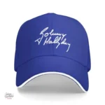 Casquette Johnny Hallyday en noir