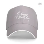 Casquette Johnny Hallyday en rouge