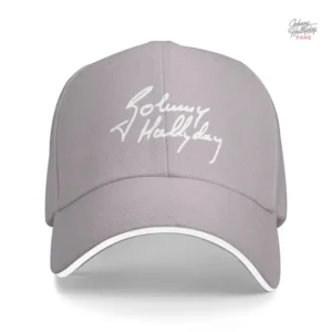 Casquette Johnny Hallyday en rouge