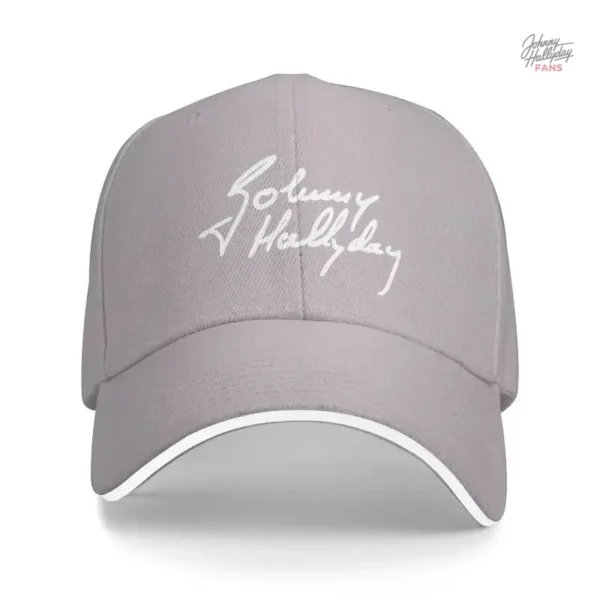 Casquette Johnny Hallyday en rouge