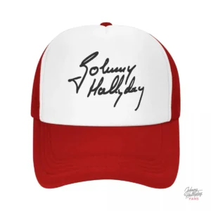 Casquette Johnny Hallyday Signature modèle 3