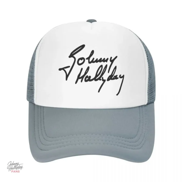 Casquette signée Johnny Hallyday en 9 teintes