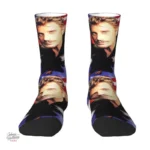 Chaussettes à motifs rock Johnny Hallyday