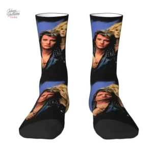Chaussettes Johnny Hallyday en édition limitée