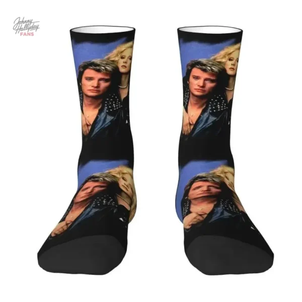 Chaussettes Johnny Hallyday en édition limitée