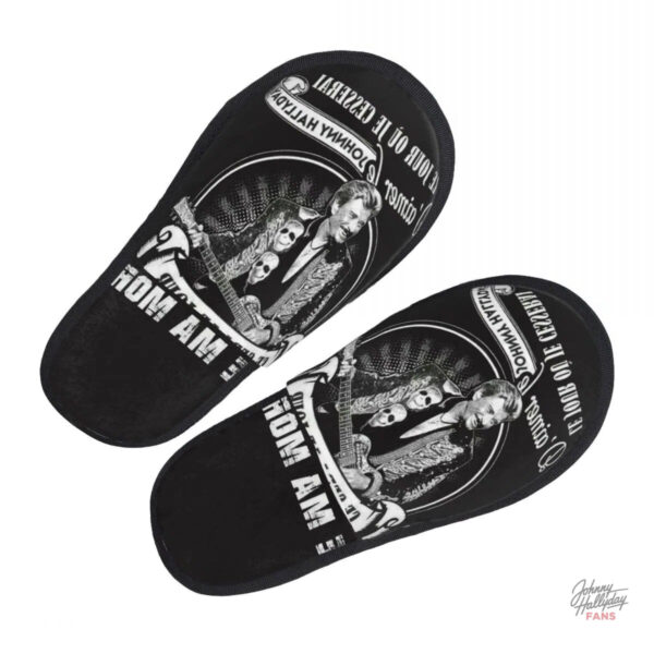 Chaussons Johnny Hallyday - Modèle original - vue 4