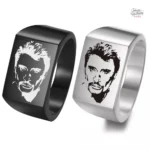 Bagues Johnny Hallyday, deux modèles distincts disponibles