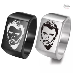 Bagues Johnny Hallyday, deux modèles distincts disponibles