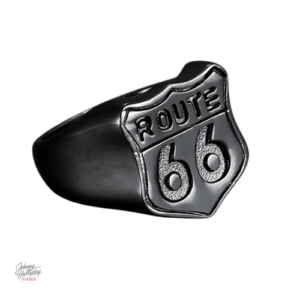 Bague Johnny Hallyday Route 66 style classique