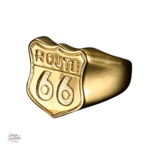 Chevalière Johnny Hallyday Route 66 modèle exclusif