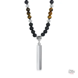 Collier de perles Johnny Hallyday - modèle classique