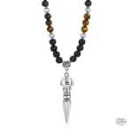 Collier de perles Johnny Hallyday modèle 2