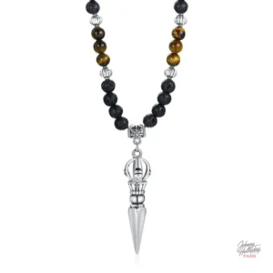 Collier de perles Johnny Hallyday modèle 2