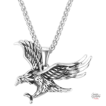 Collier pendentif Johnny Hallyday Aigle - modèle classique