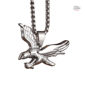 Collier Aigle Johnny Hallyday - version dorée