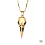 Collier Johnny Hallyday - pendentif Corbeau en version 1