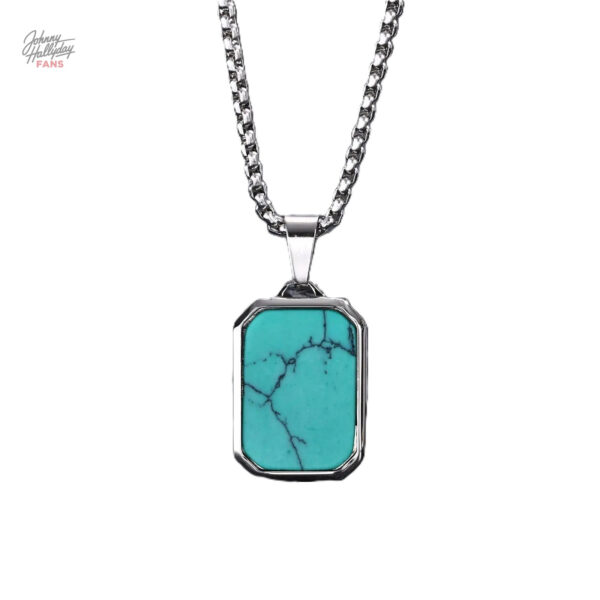 Collier pendentif Johnny Hallyday De l'amour
